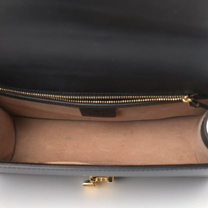 Gucci Calfskin Small Sylvie Shoulder Bag Black 5 of 13