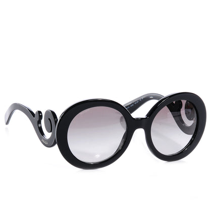 Prada Baroque Sunglasses SPR 27N Black 3 of 5