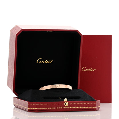 Cartier 18K Pink Gold LOVE Bracelet 16 4 of 4