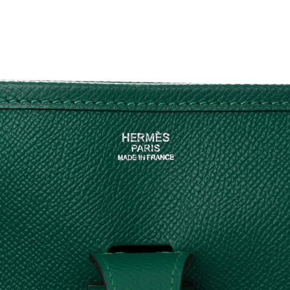 Hermes Epsom Evelyne III PM Malachite 6 of 10
