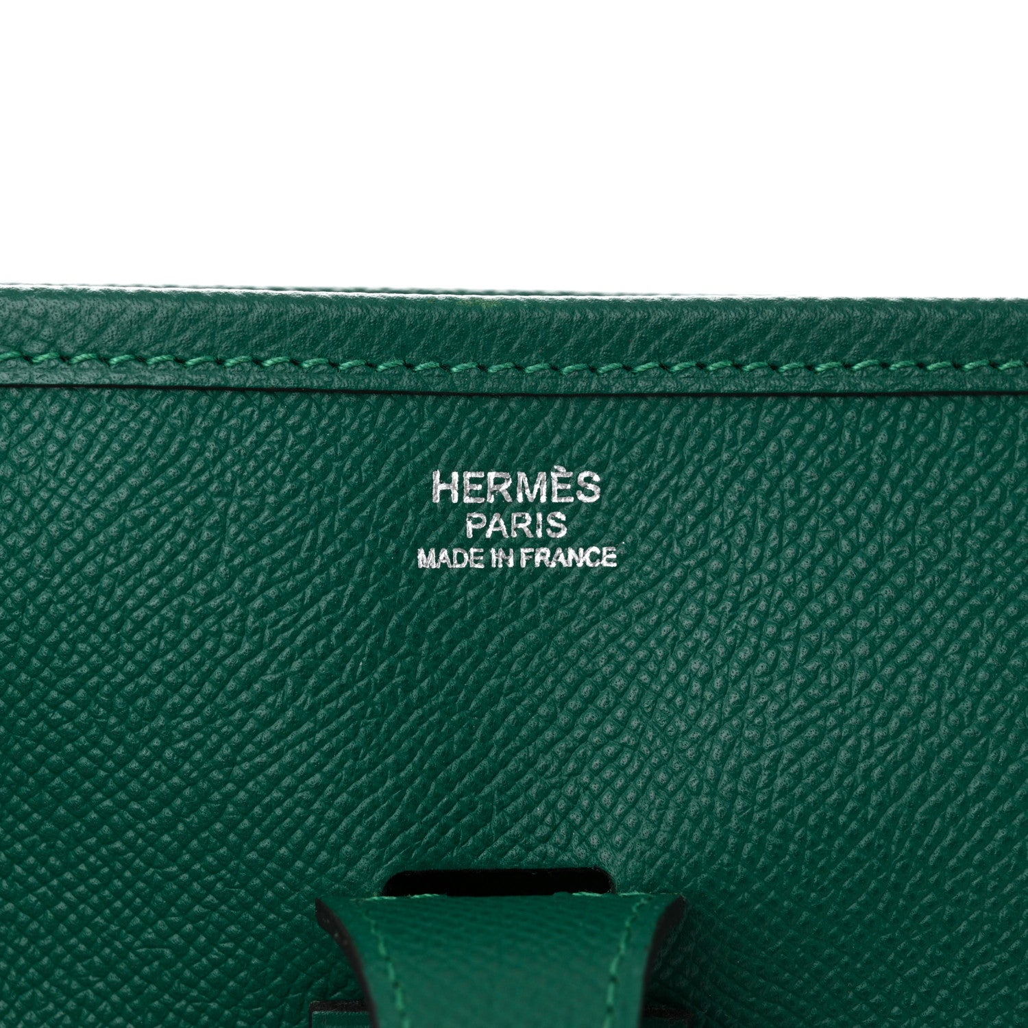 Hermes Epsom Evelyne III PM Malachite 6 of 10