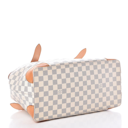 Louis Vuitton Damier Azur Hampstead MM 4 of 11