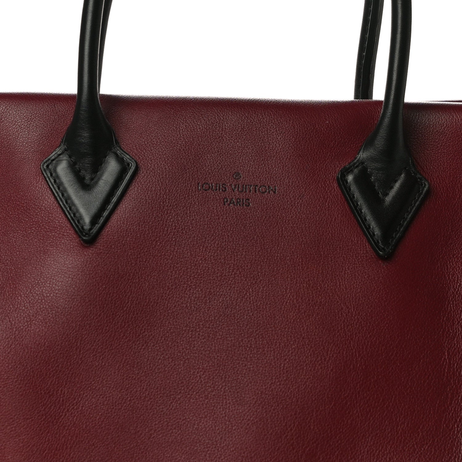 Louis Vuitton Monogram Cuir Orfevre Tote W PM Prunille 7 of 9