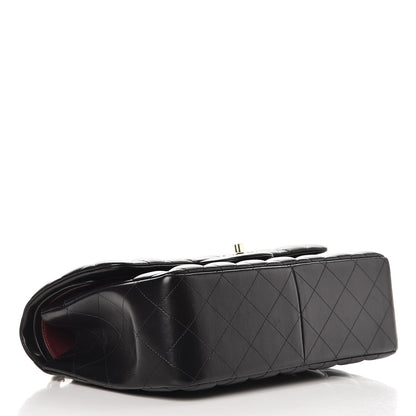 Chanel Lambskin Quilted Jumbo Double Flap Black 5 of 13