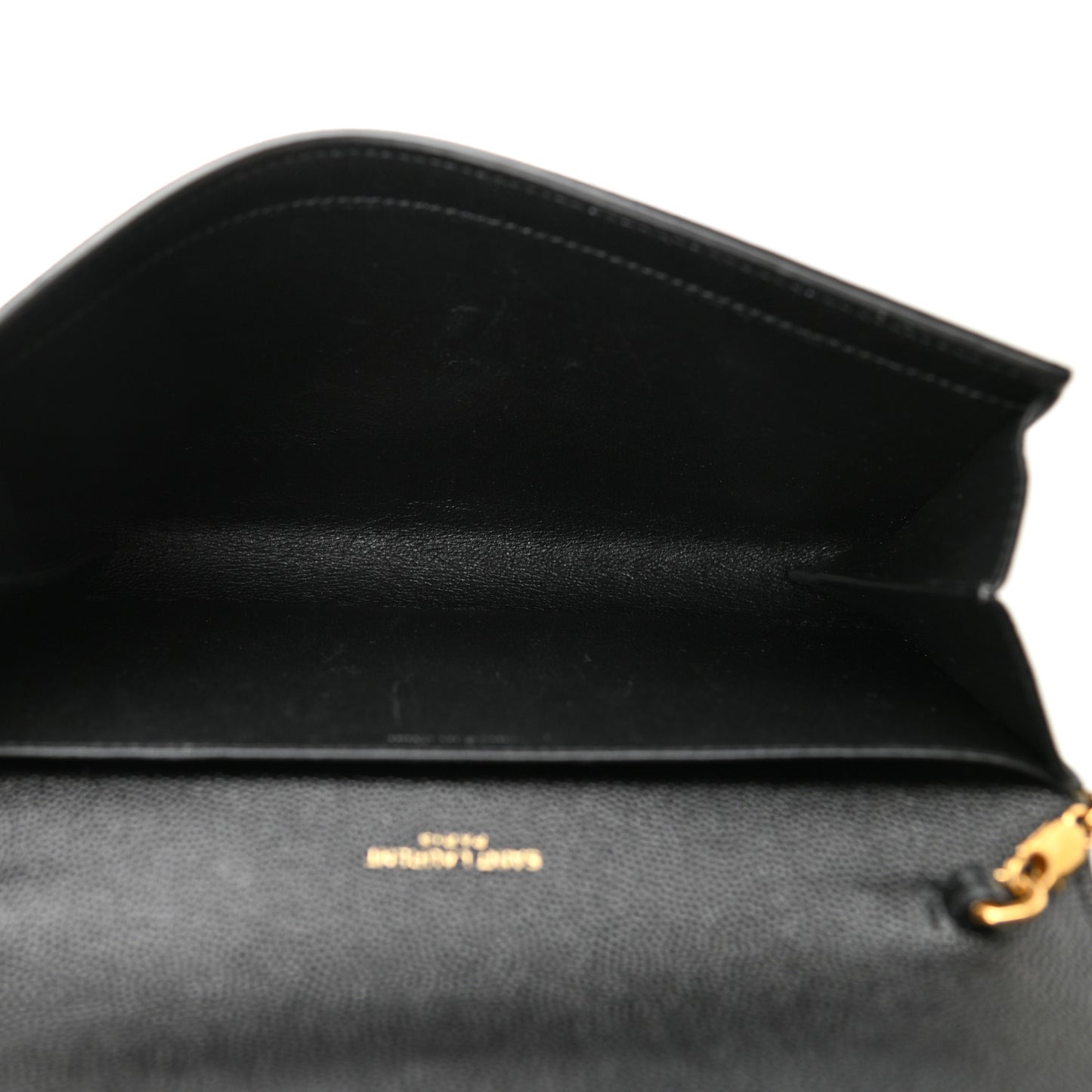 Grain De Poudre Uptown Chain Wallet Black