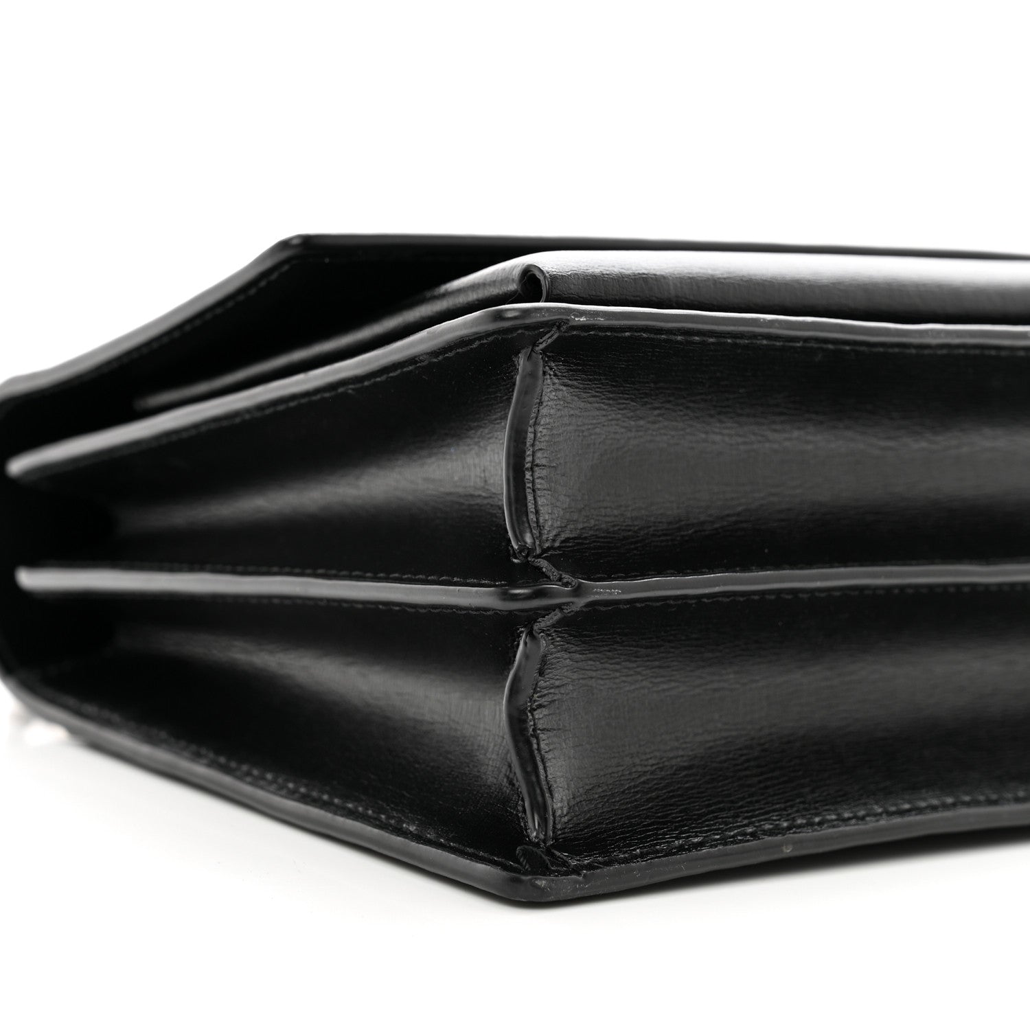 Saint Laurent Calfskin Medium Monogram Sunset Black 9 of 12