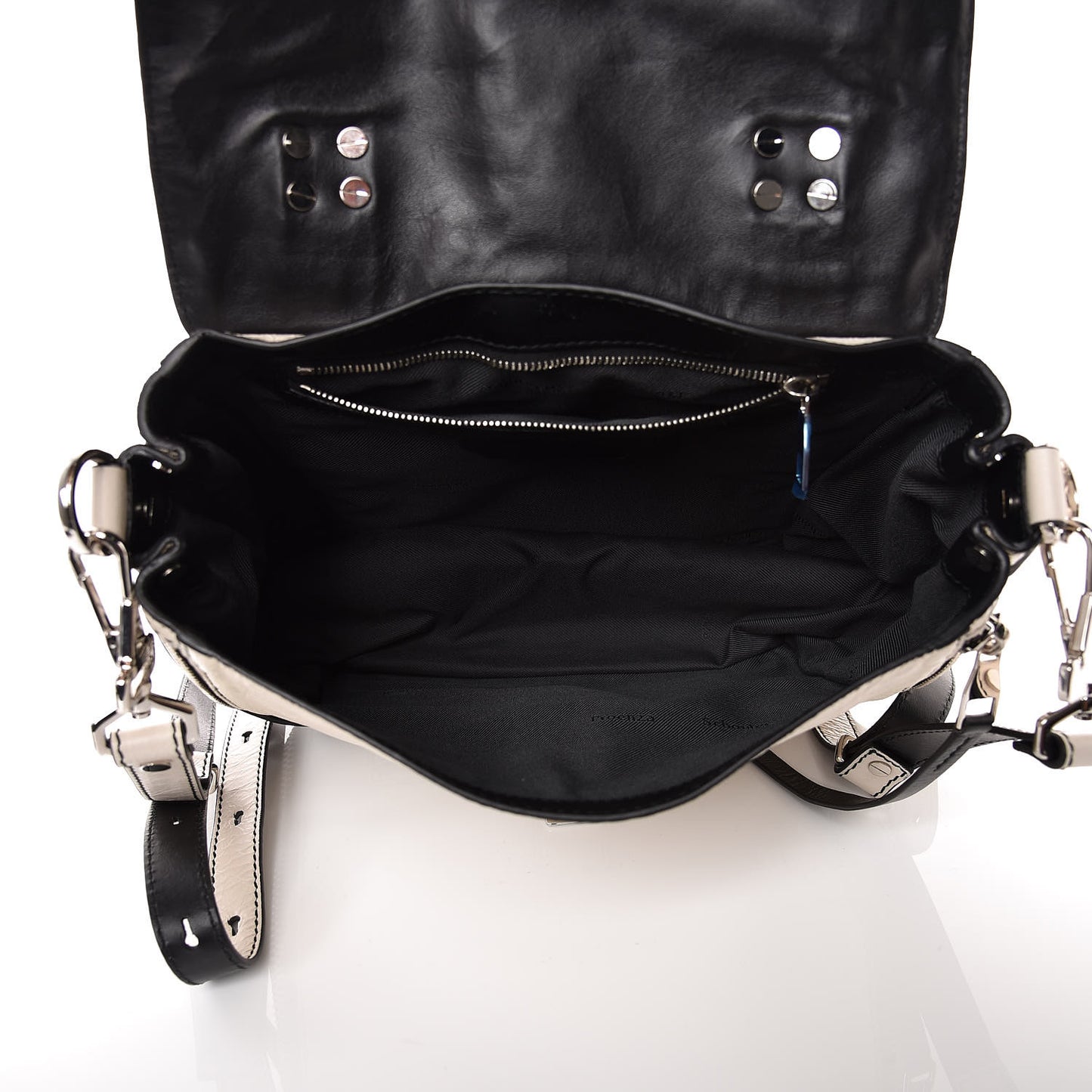 Crackled Lambskin PS1 Plus Zip Backpack Clay