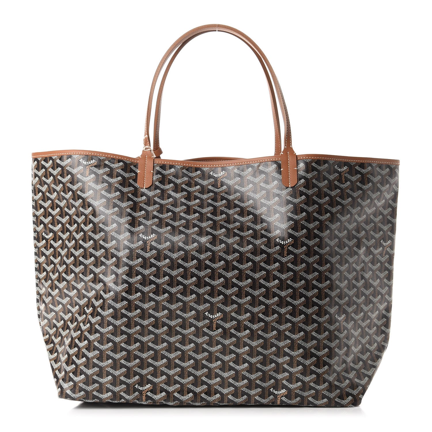 Goyard Goyardine Saint Louis GM Black Gold 3 of 11