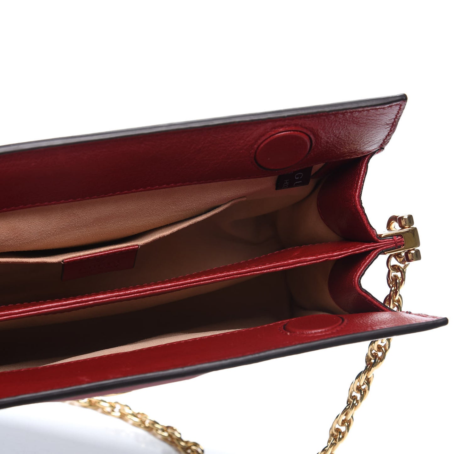 Suede Calfskin Web Small Ophidia Chain Shoulder Bag New Blue Romantic Cherry