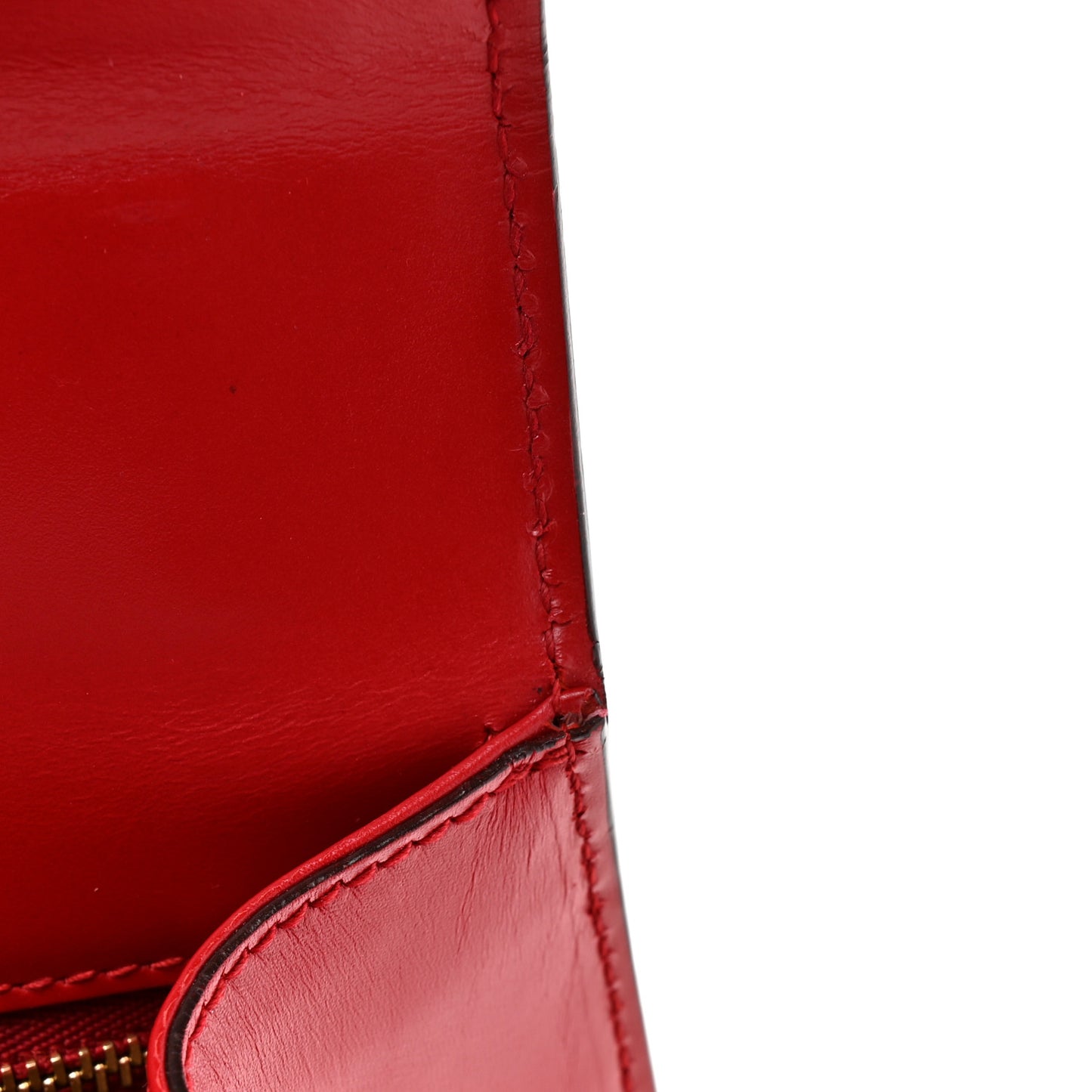 Calfskin Small Sylvie Shoulder Bag Hibiscus Red
