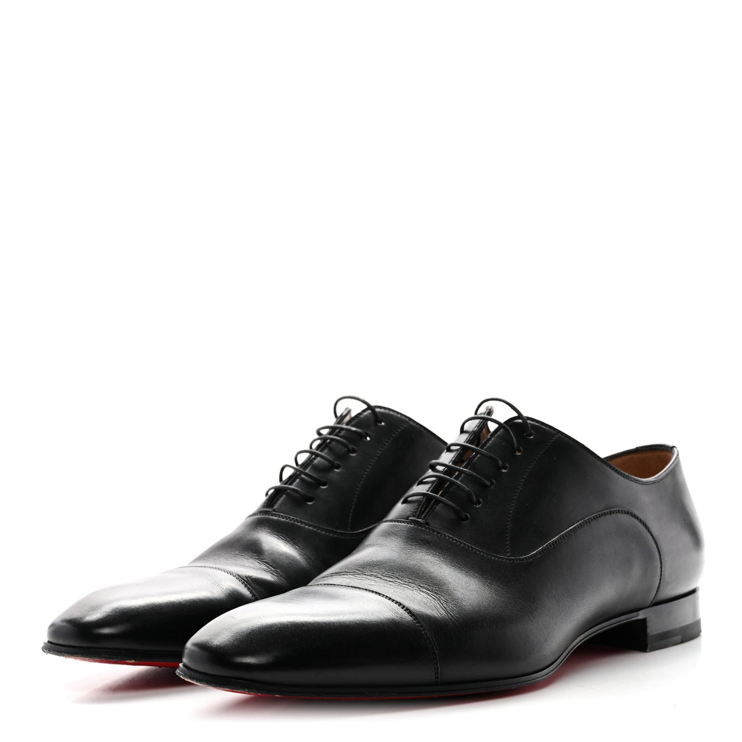 Calfskin Mens Surcity Flat Derby Oxford 42.5 Black
