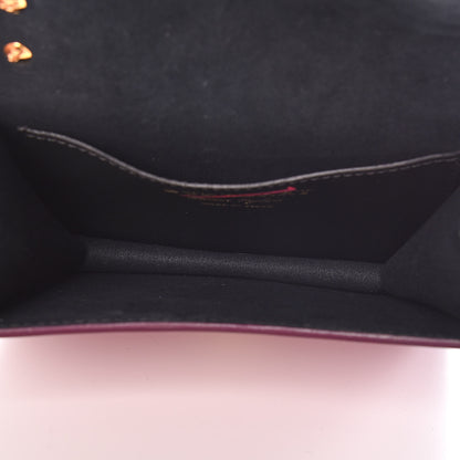 Burberry Calfskin Square Belt Shoulder Bag Plum Pink 7 of 8