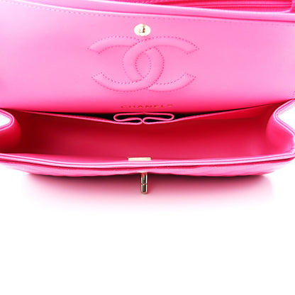 Chanel Caviar Quilted Medium Double Flap Pink 5 of 12