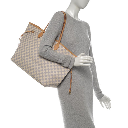 Louis Vuitton Damier Azur Neverfull GM 2 of 8