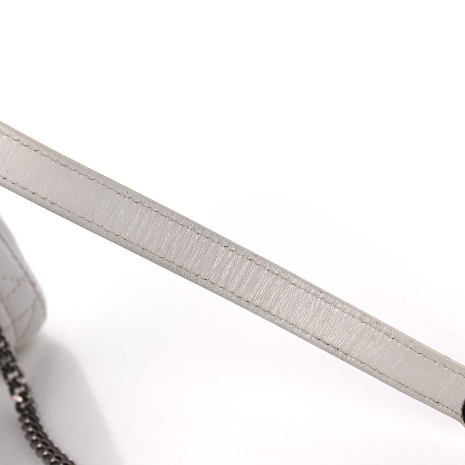 Christian Dior Lambskin Cannage Mini Lady Dior White 13 of 14