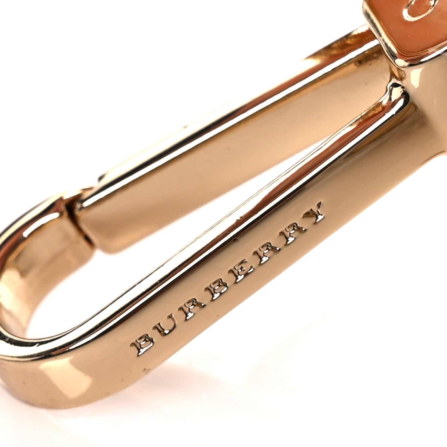 Burberry Thomas Bear Regimental Keychain Charm Camel 3 of 3