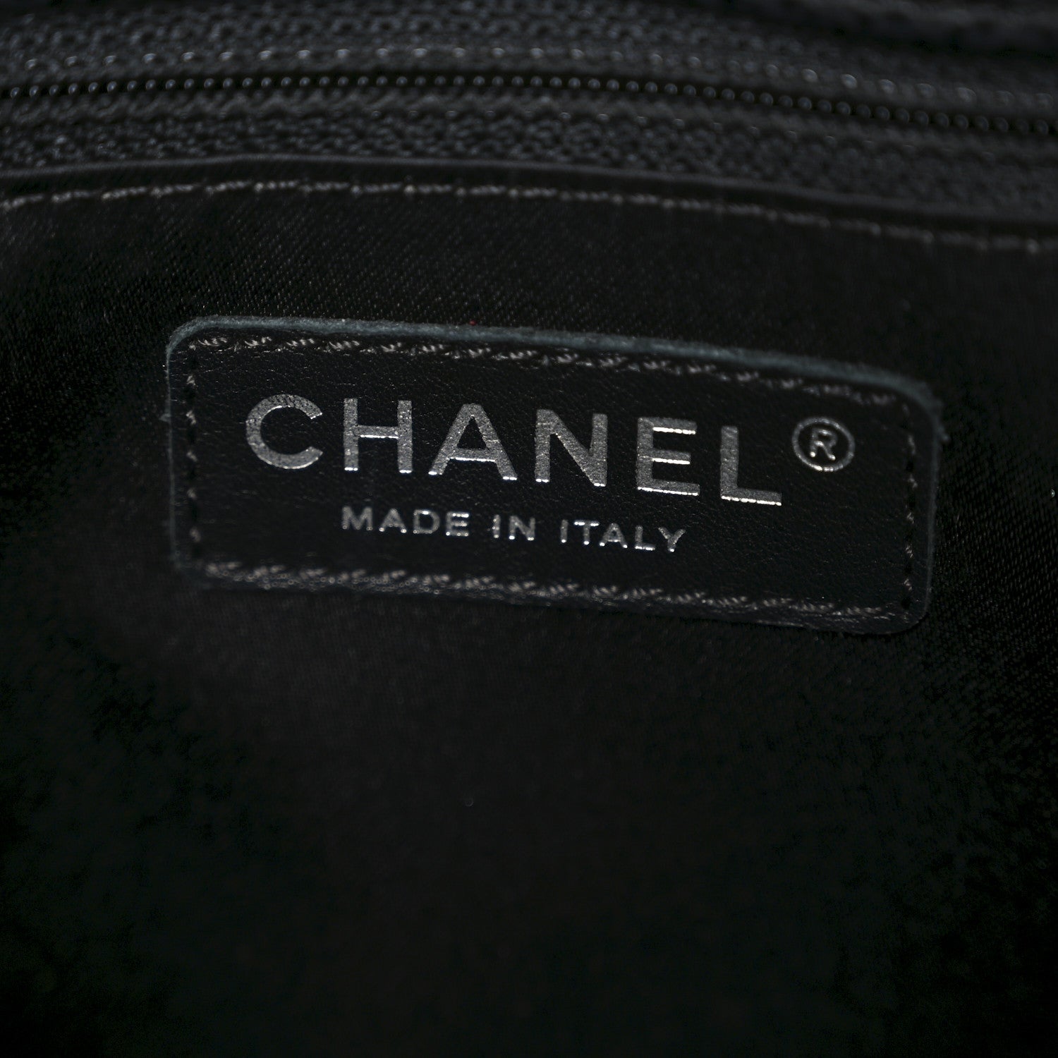 Chanel Caviar Quilted Grand Shopping Tote GST Black 6 of 10