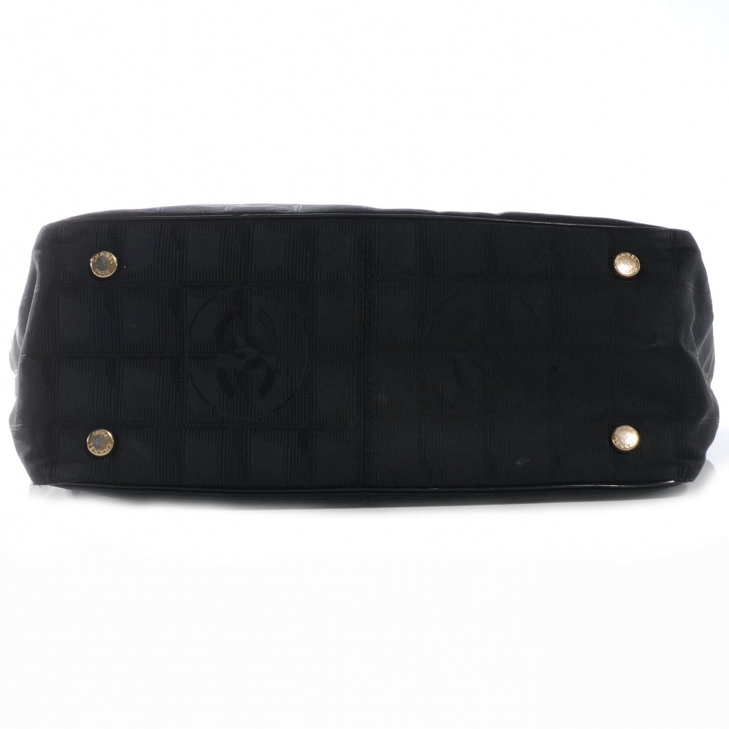 Nylon Travel Tote Black