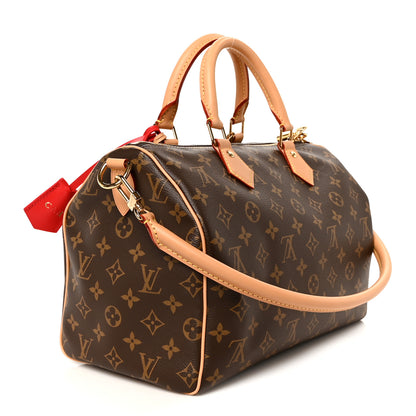 Louis Vuitton Monogram Speedy Soft Crafty 30 3 of 11