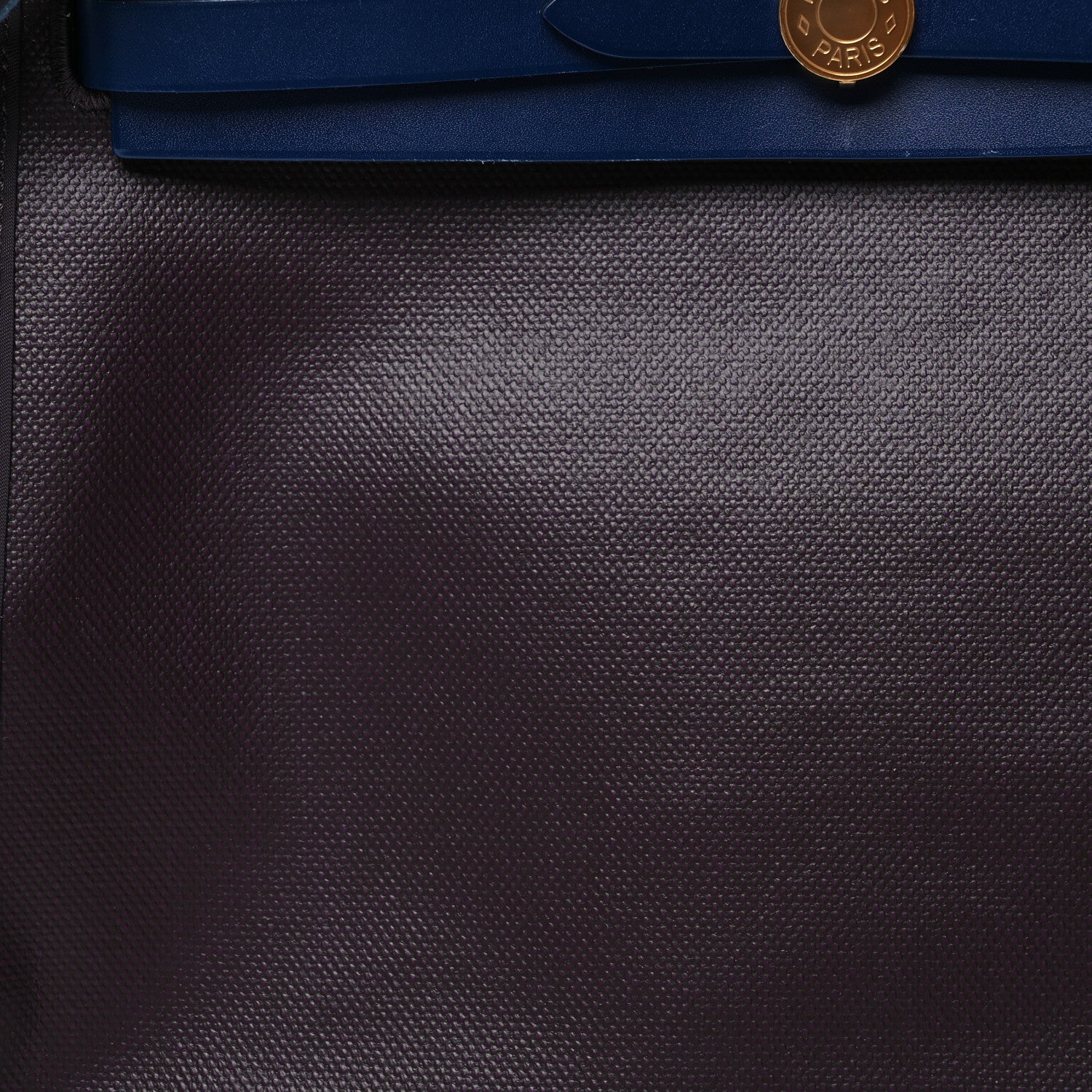 Hermes Toile H Berline Vache Hunter Herbag Zip PM 31 Cassis Ecru Black Bleu Saphir 9 of 14