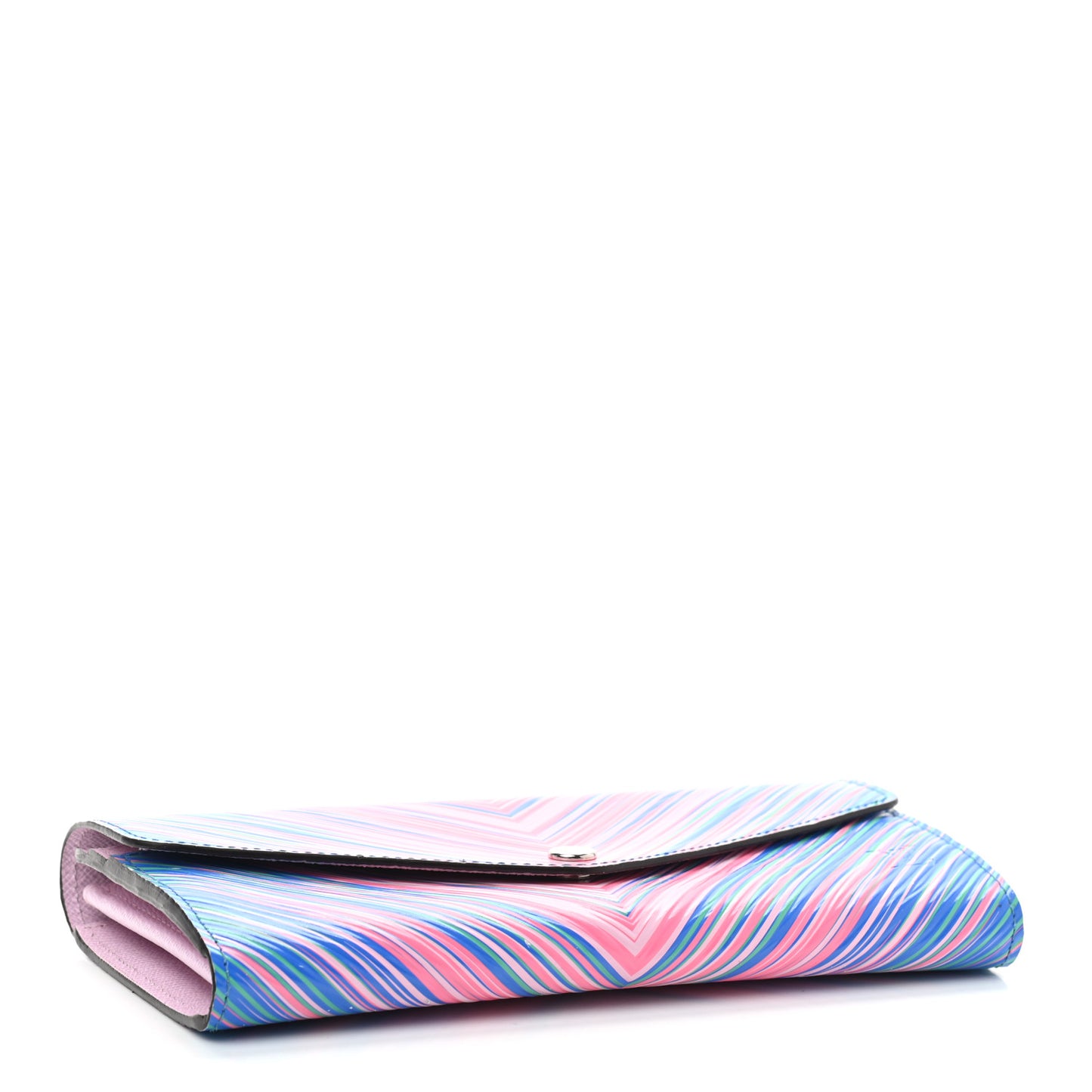 Epi Tropical Sarah Wallet Blue Rose