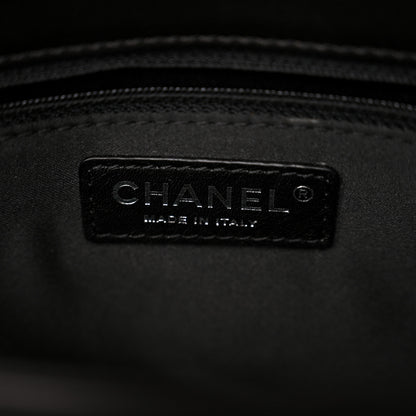 Chanel Lambskin Quilted Maxi Chanel 3 Flap Black 6 of 11