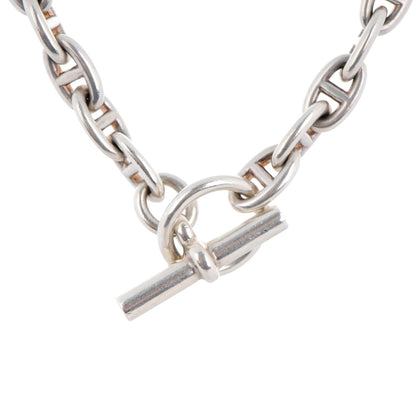 Hermes Sterling Silver Chaine D'Ancre Necklace PM 3 of 6