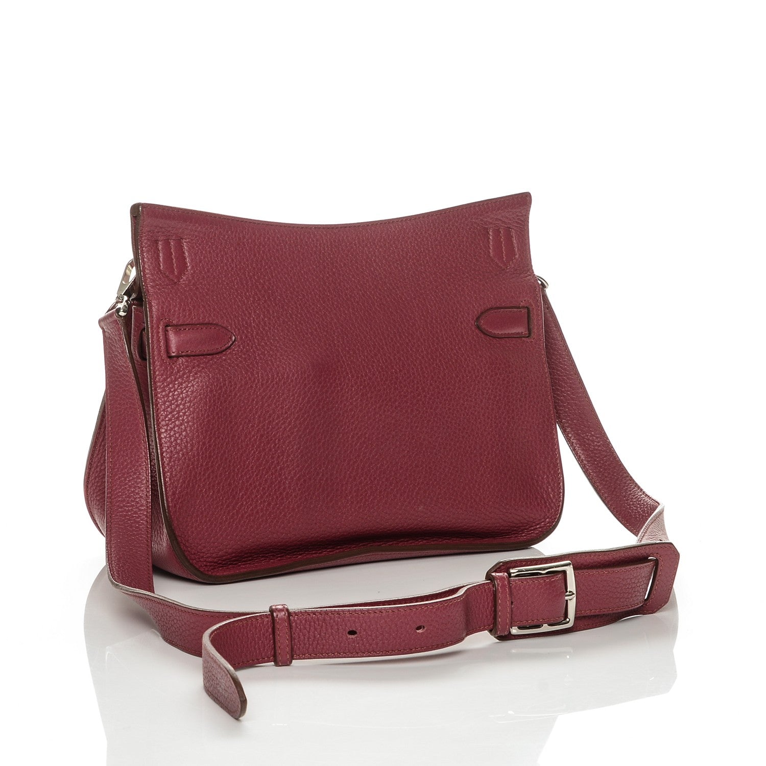 Hermes Taurillon Clemence Jypsiere 28 Rubis 3 of 7