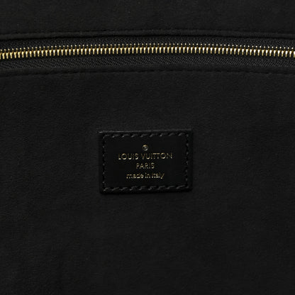 Louis Vuitton Raffia Saint Jacques Tote Black 7 of 10