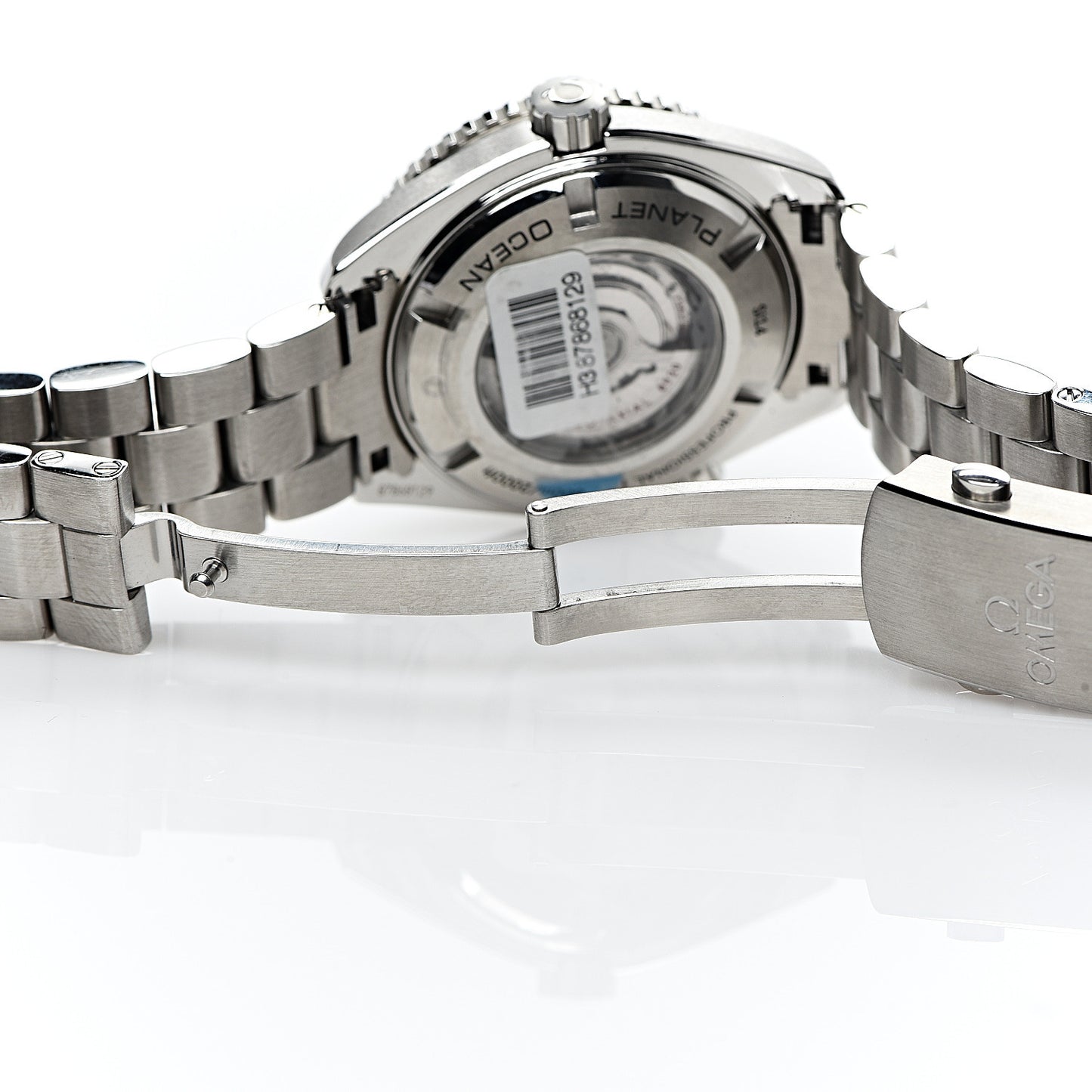 Stainless Steel 37mm Seamaster Planet Ocean Co-Axial Automatic Watch Black 232.30.38.20.01.002