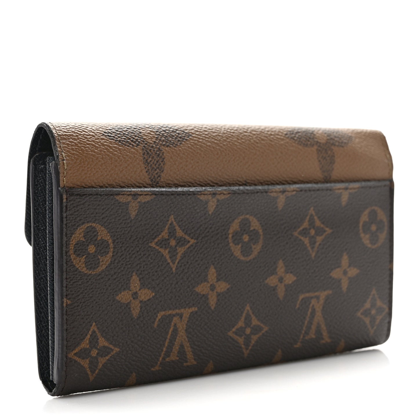 Reverse Monogram Giant Sarah Wallet