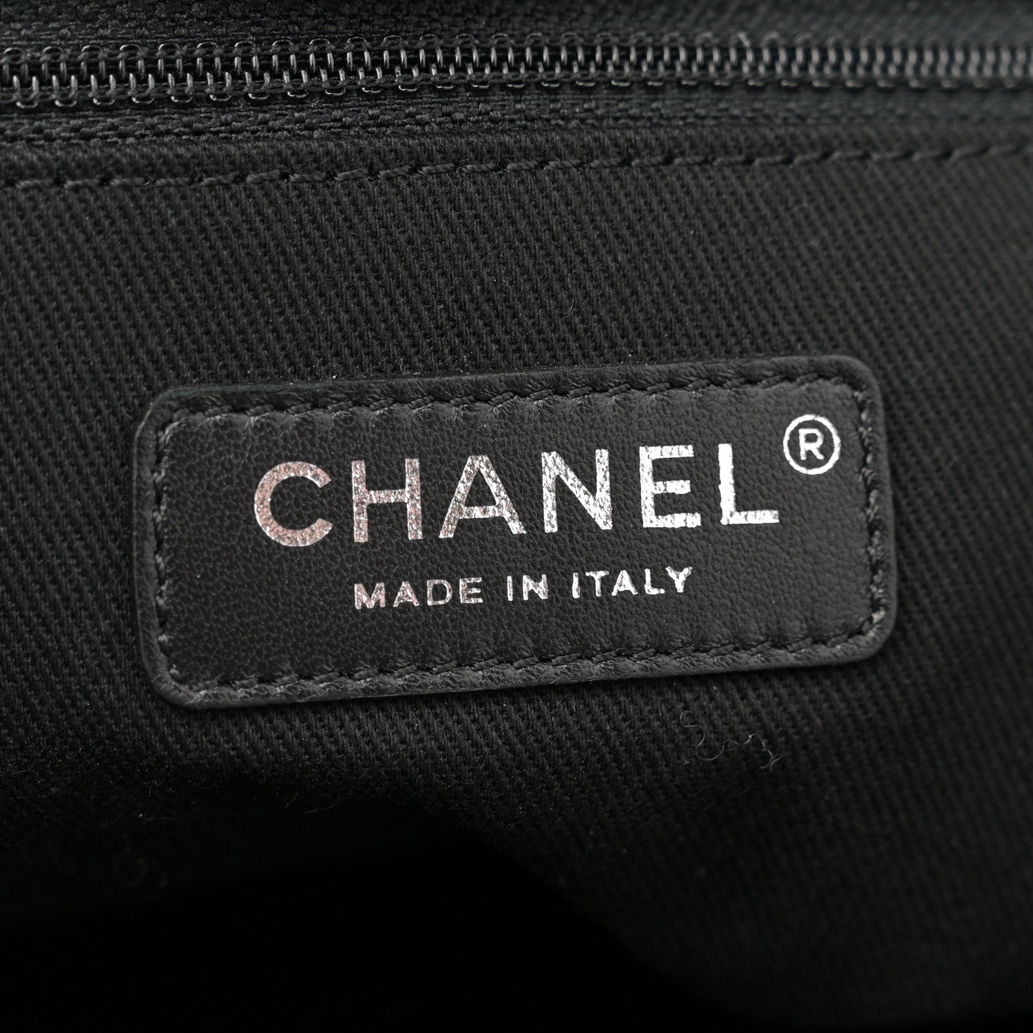 Chanel Canvas Medium Deauville Tote Grey 6 of 11