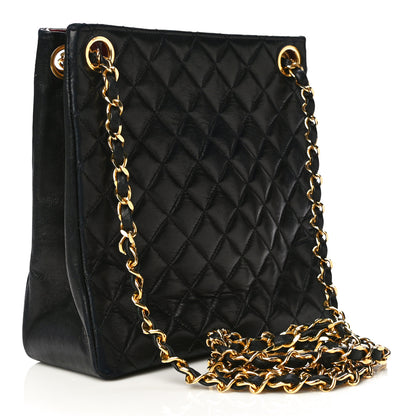 Chanel Lambskin Quilted Crossbody Black 3 of 19
