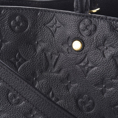 Louis Vuitton Empreinte Montaigne GM Black 10 of 10