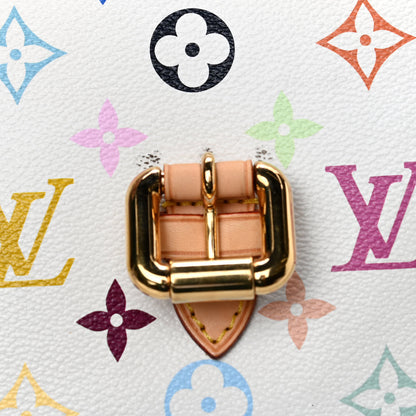 Louis Vuitton Monogram Multicolor Aurelia MM White 10 of 15
