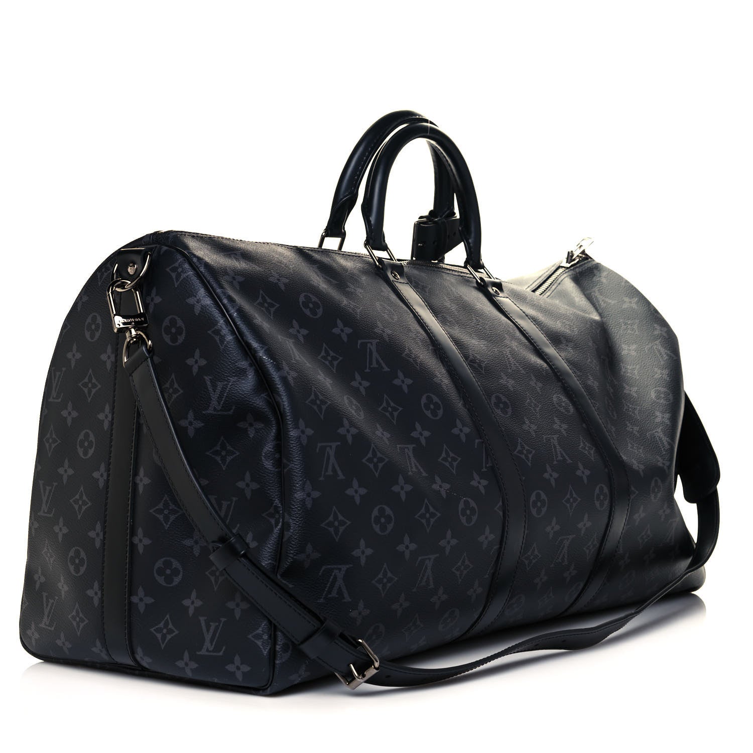 Louis Vuitton Monogram Eclipse Keepall Bandouliere 45 3 of 15