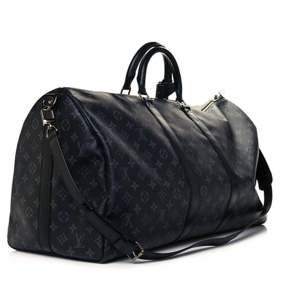 Louis Vuitton Monogram Eclipse Keepall Bandouliere 45 3 of 15