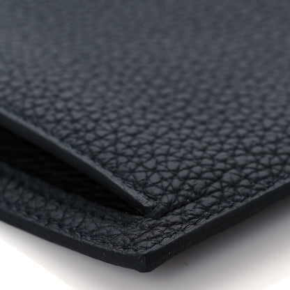 Hermes Togo Backpocket Pouch 25 Black 7 of 9