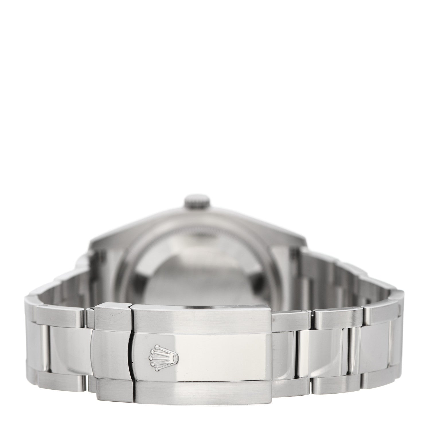 Rolex Stainless Steel 18K White Gold 36mm Oyster Perpetual Datejust Watch Silver Roman 116234 3 of 4