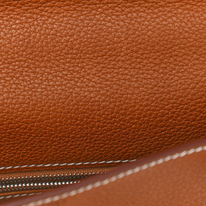 Hermes Barenia Faubourg Kelly Retourne 25 Fauve 12 of 17