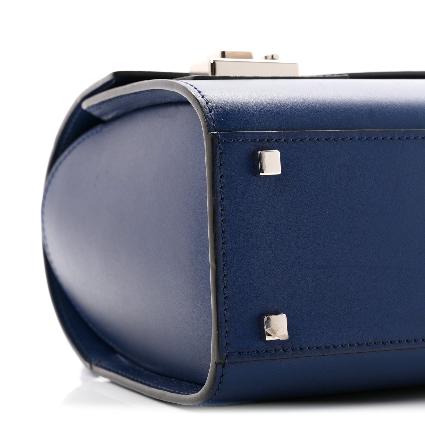 Box Calfskin Cabotin Blue