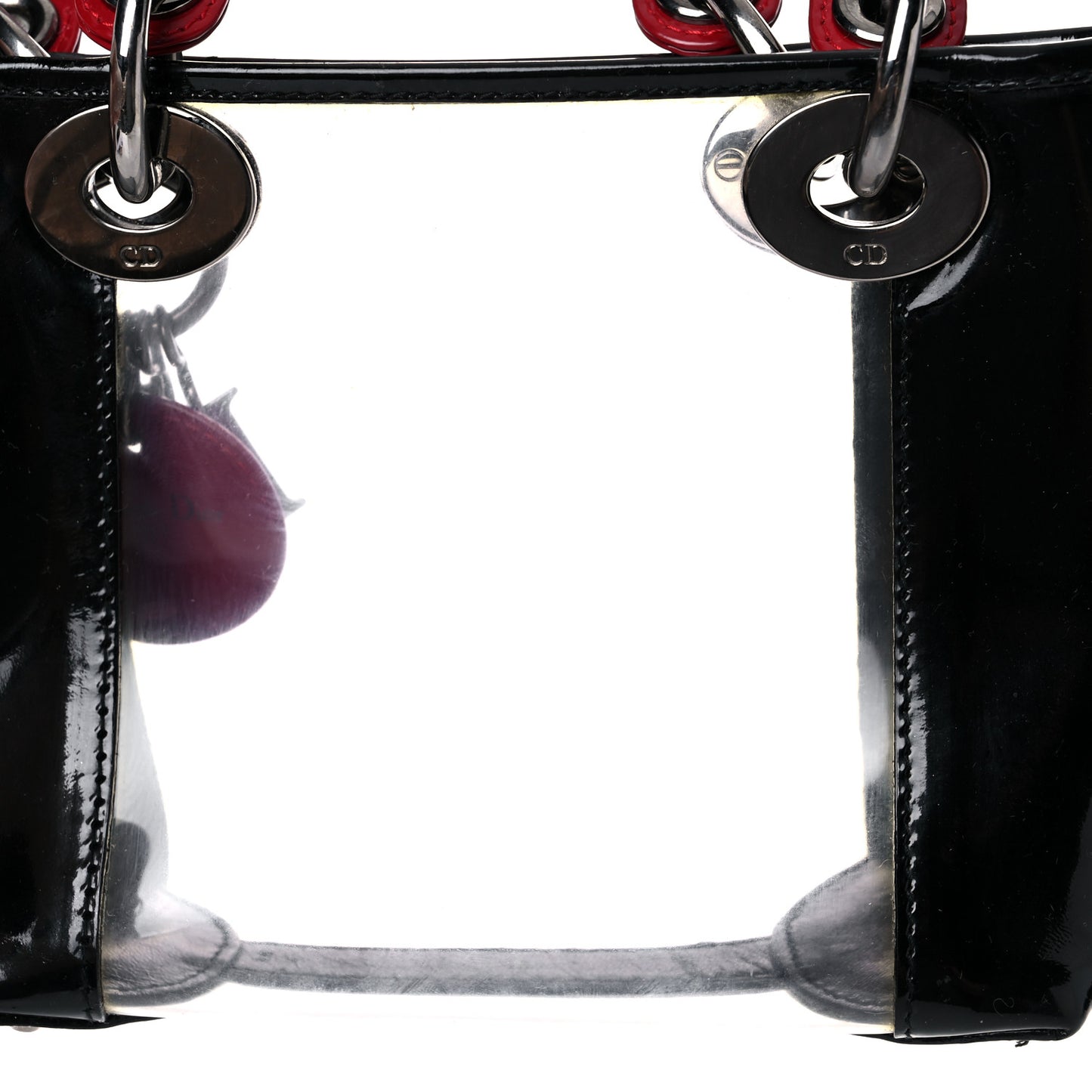 PVC Lady Dior Black Red