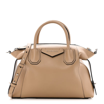 Givenchy Smooth Calfskin Small Soft Antigona Beige Cappuccino 1 of 9