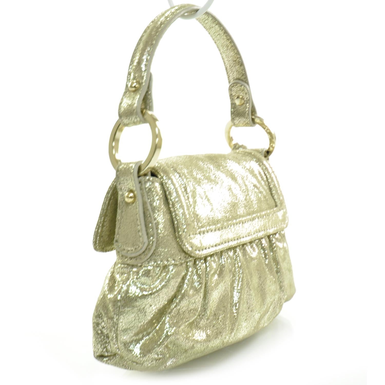 Fendi Leather Mini Chef Gold 3 of 11