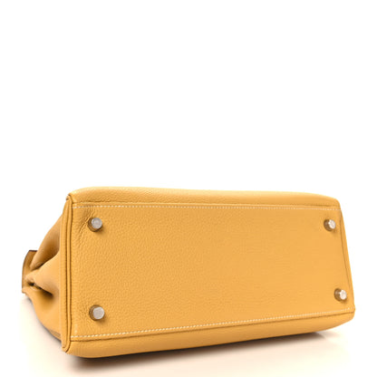 Hermes Togo Kelly Retourne 28 Curry 4 of 10