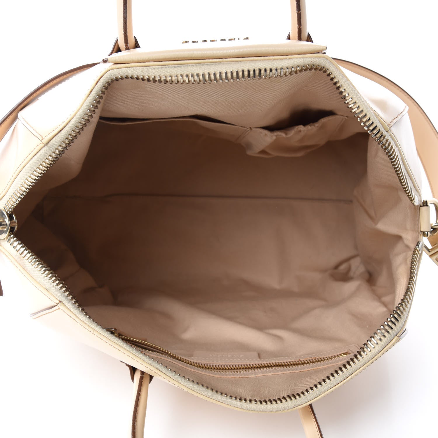 Givenchy Shiny Lord Calfskin Large Antigona Beige 5 of 19
