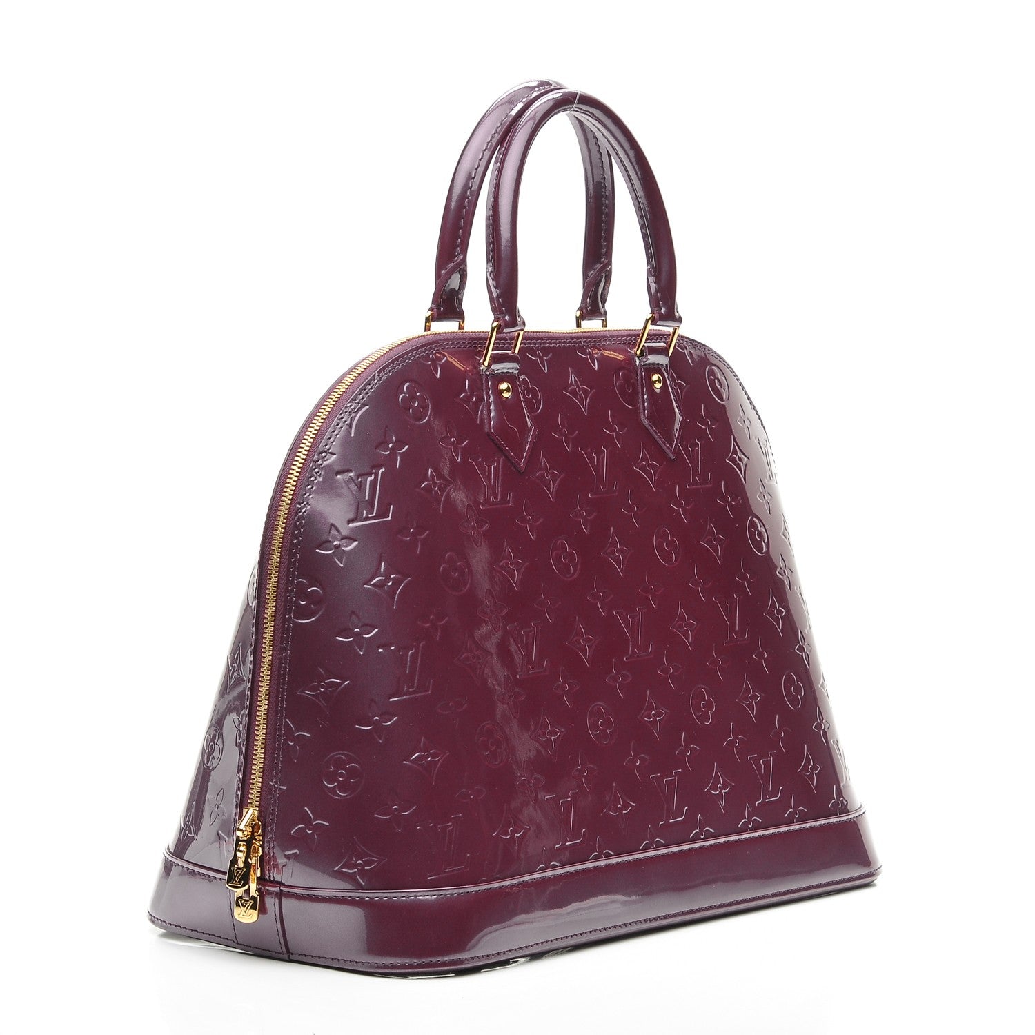 Louis Vuitton Vernis Alma MM Violet 3 of 6