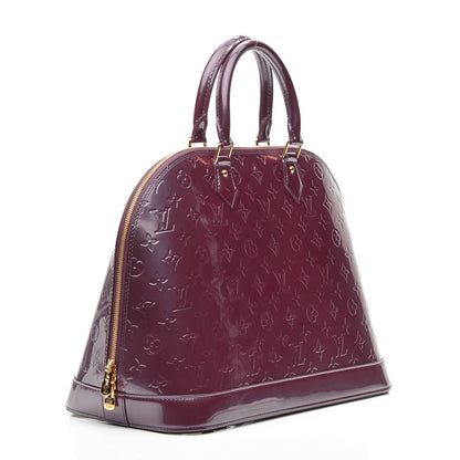 Louis Vuitton Vernis Alma MM Violet 3 of 6