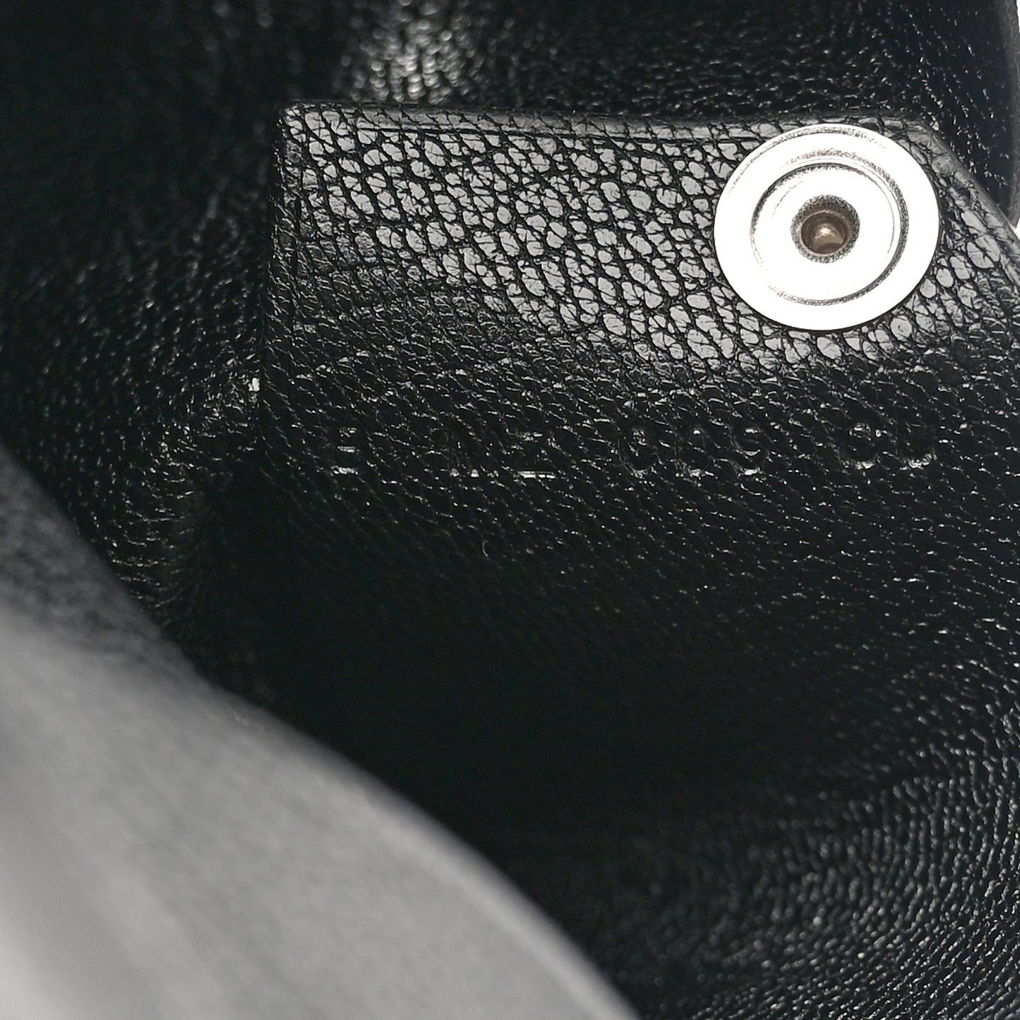 Chevre Mysore Calvi Card Case Black