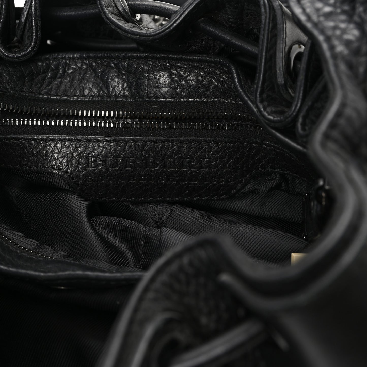 Calfskin Mason Warrior Studded Hobo Black